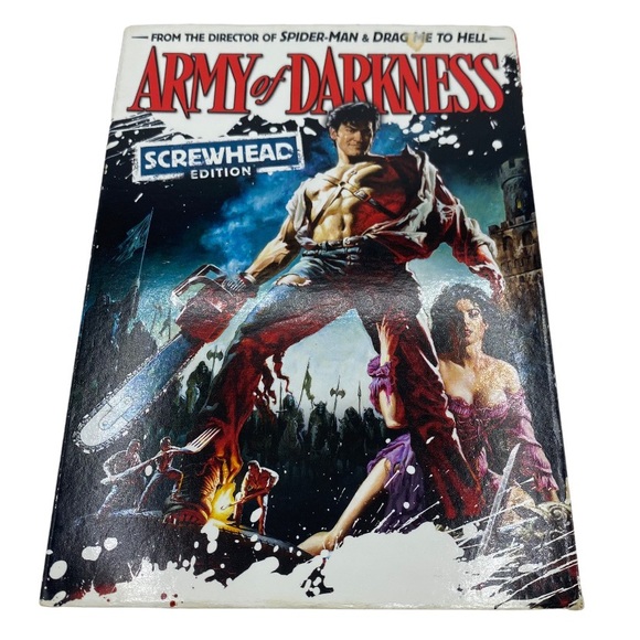 Vintage Media Army Of Darkness 992 Screwhead Edition Sam Raimi Dvd Movie Poshmark